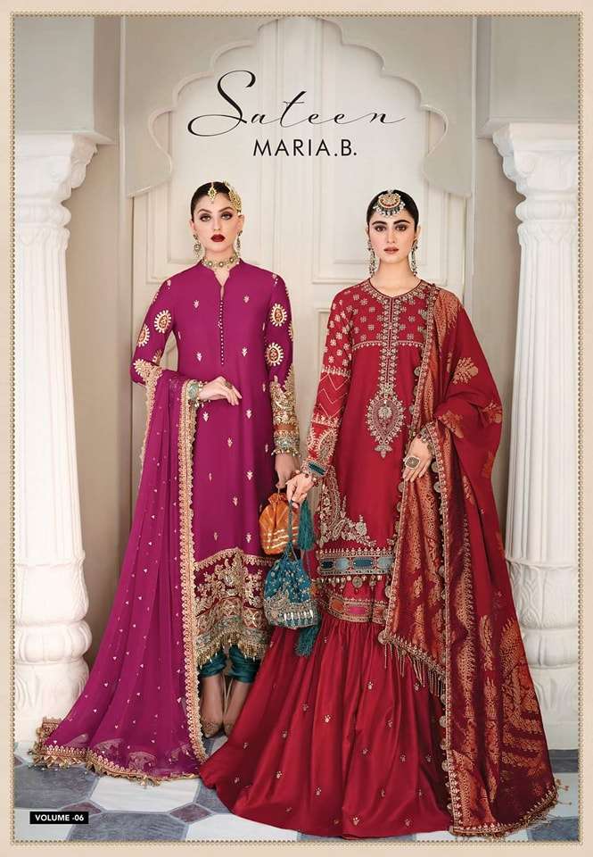 MARIA B LUXURY SATEEN COLLECTION OF 2023 